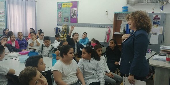 נורית טופז, יזמת חברתית בבית הספר היובל באשדוד